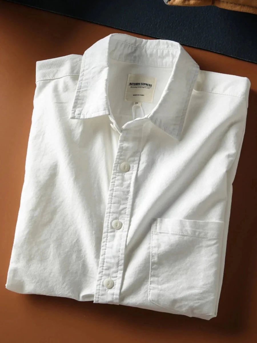 Japanese pure 100% cotton elegant shirt - Antonios