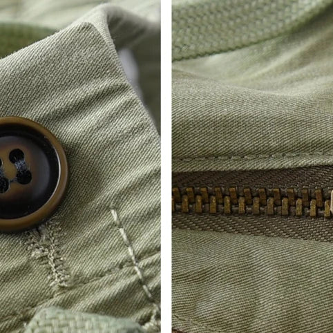 Japanese retro woven elastic waist pants - Antonios