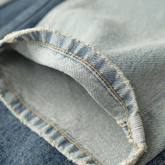 Japanese washed cotton jeans - Antonios