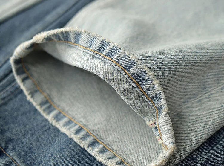 Japanese washed cotton jeans - Antonios
