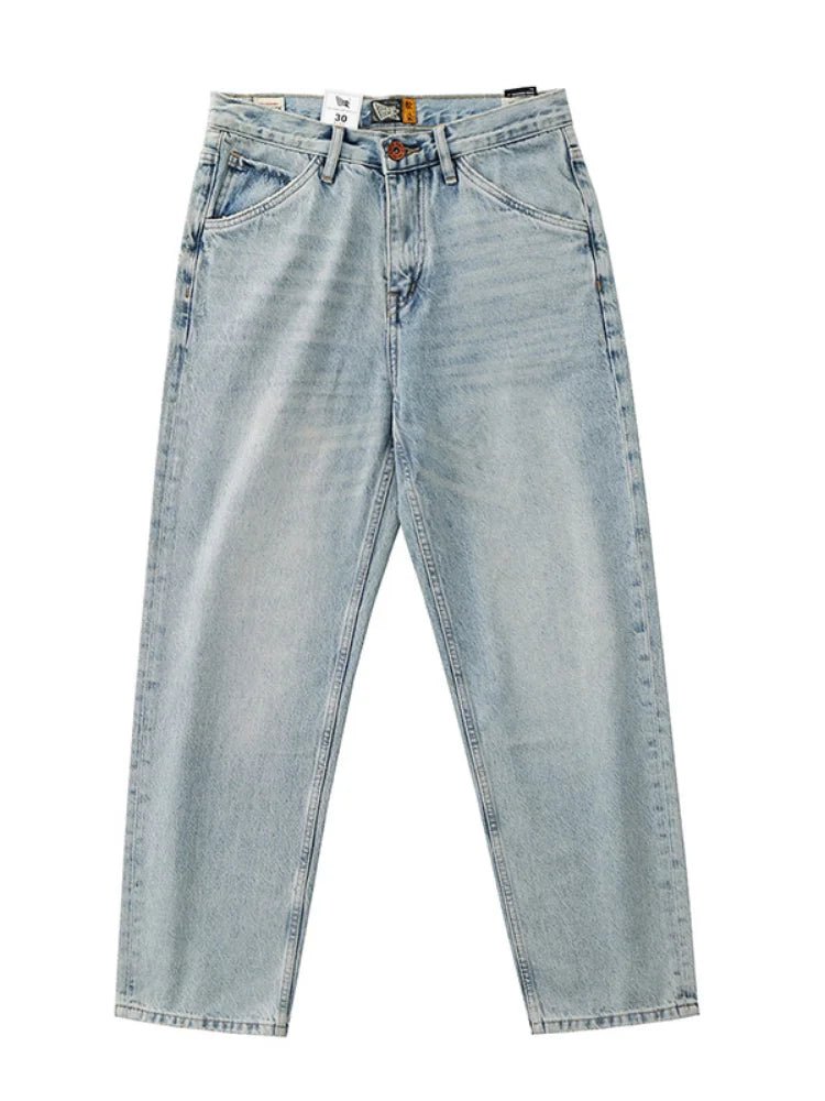 Japanese washed cotton jeans - Antonios