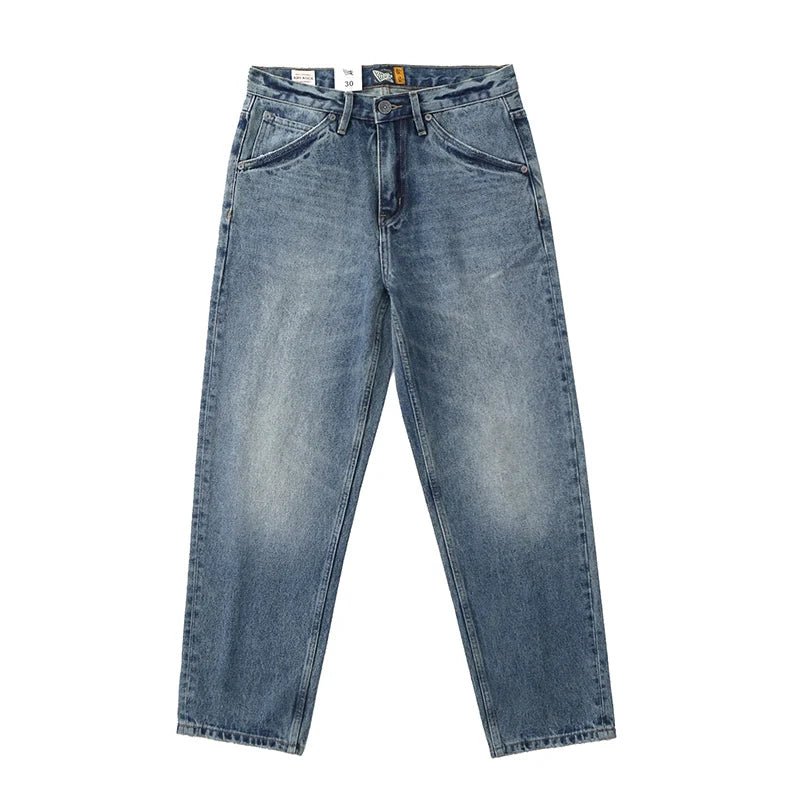 Japanese washed cotton jeans - Antonios