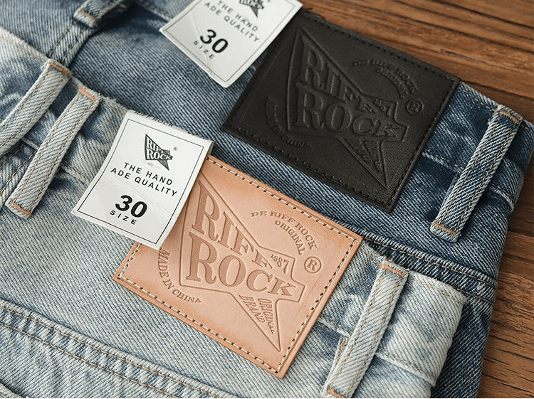 Japanese washed cotton jeans - Antonios