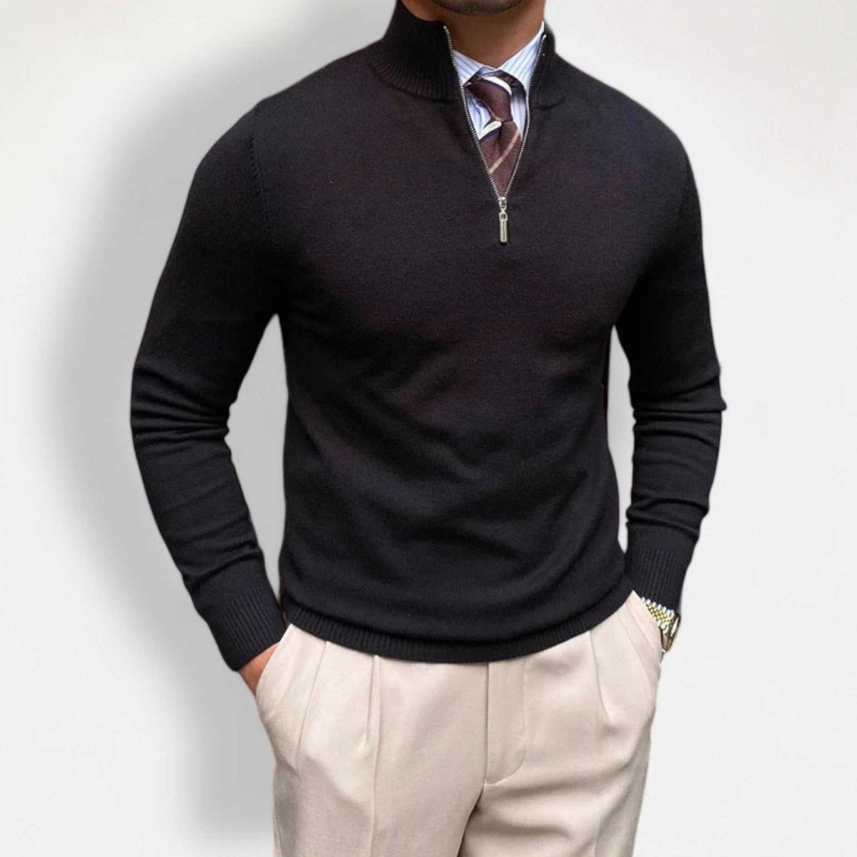 Knitted jumper fall sweater - Antonios
