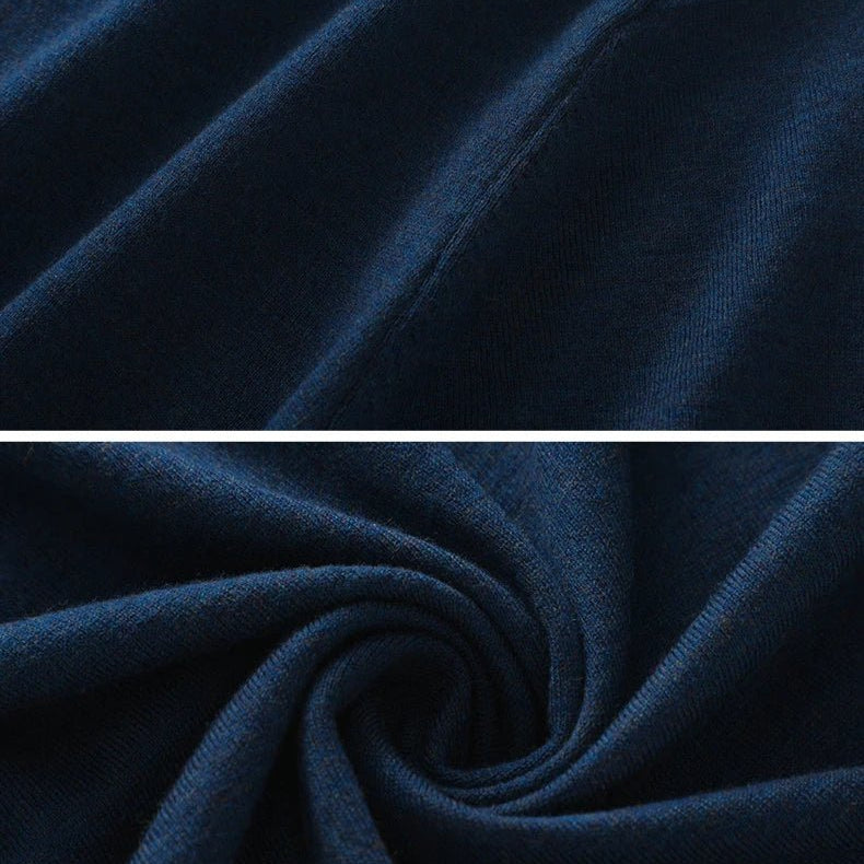 Knitted wood elegant polo t-shirt - Antonios