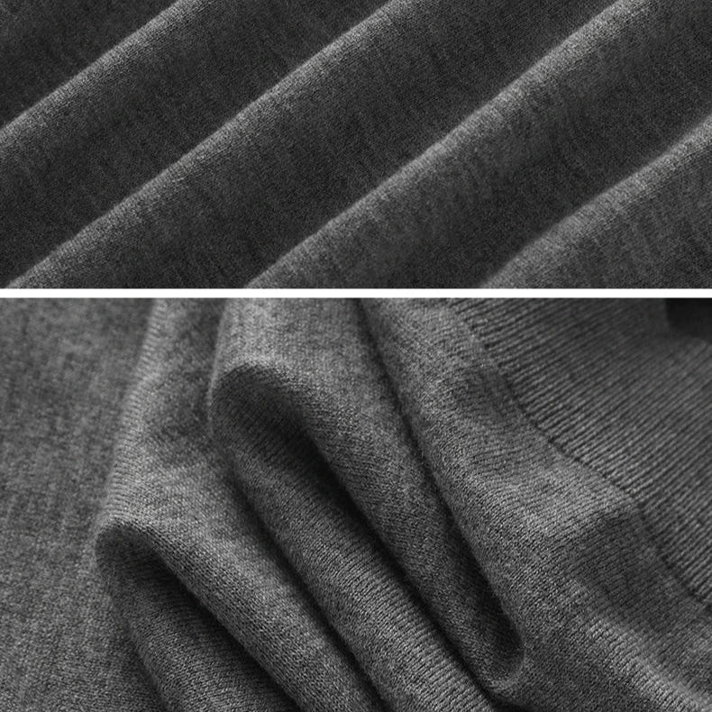 Knitted wood elegant polo t-shirt - Antonios