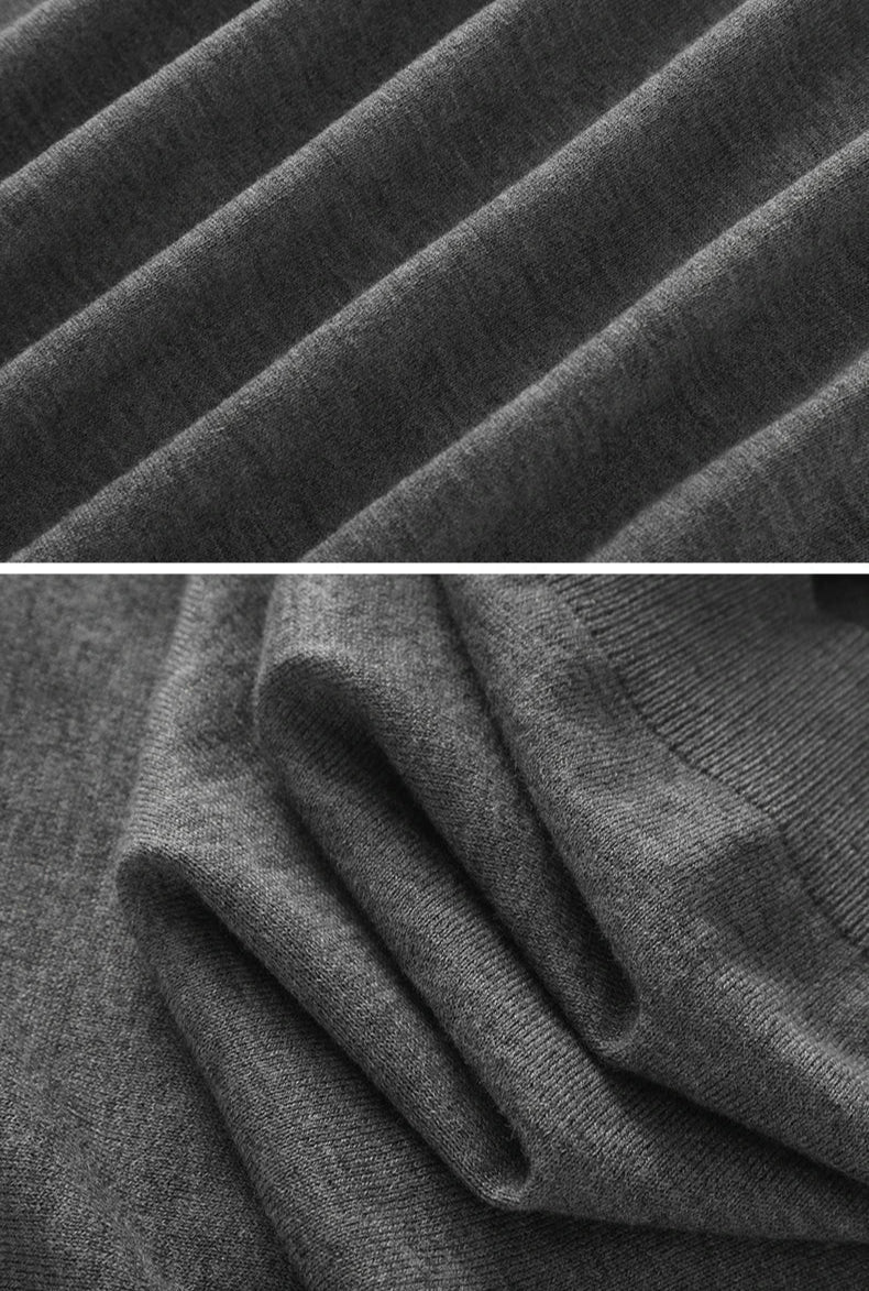 Knitted wood elegant polo t-shirt - Antonios