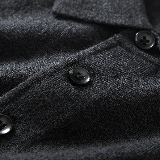 Knitted wood elegant polo t-shirt - Antonios