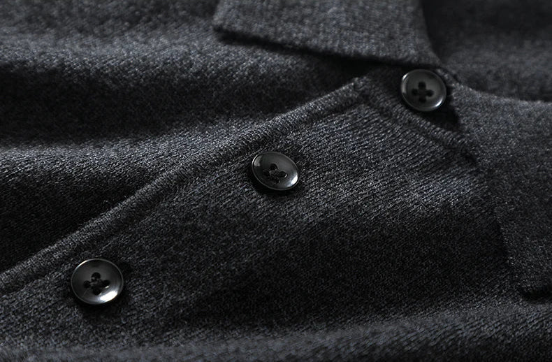 Knitted wood elegant polo t-shirt - Antonios