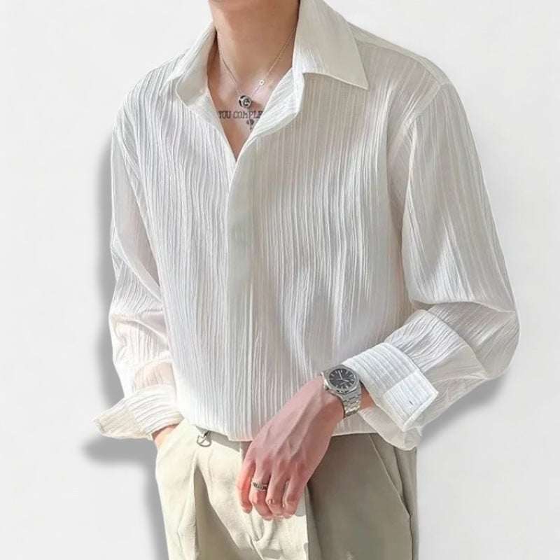 Korean design loose shirt - Antonios