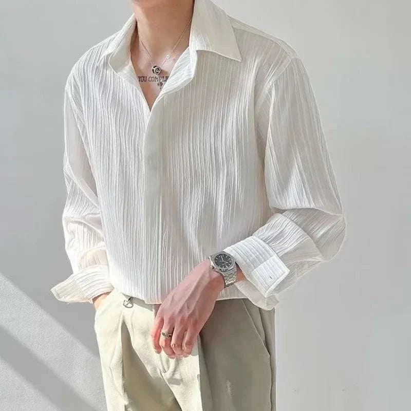 Korean design loose shirt - Antonios