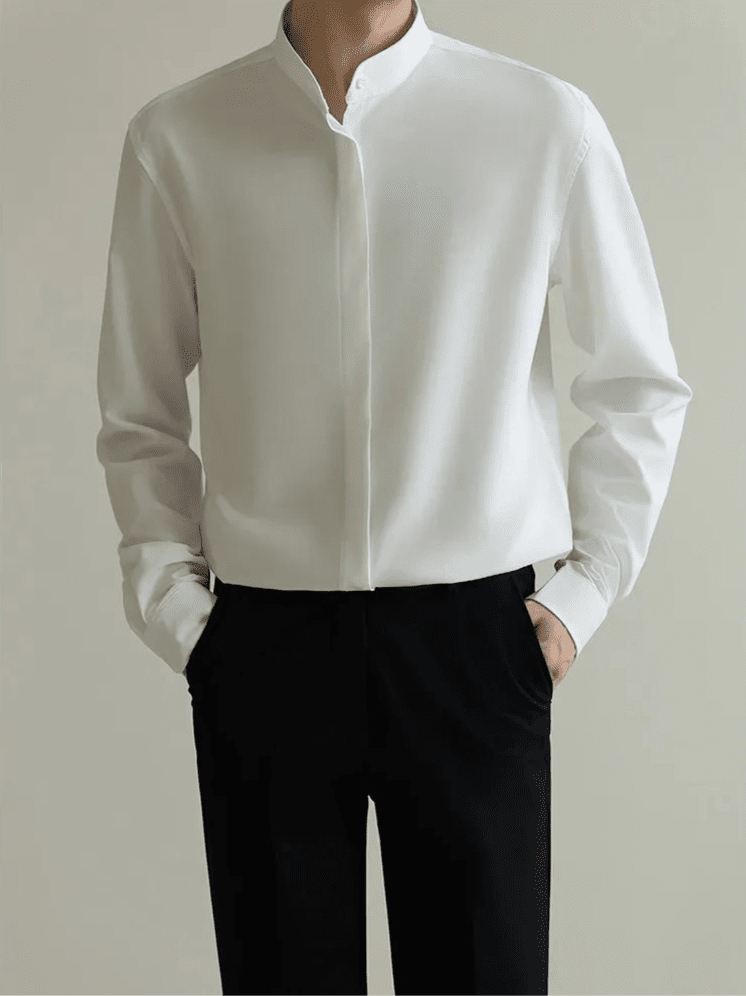 Large size formal shirt classic business style - Antonios