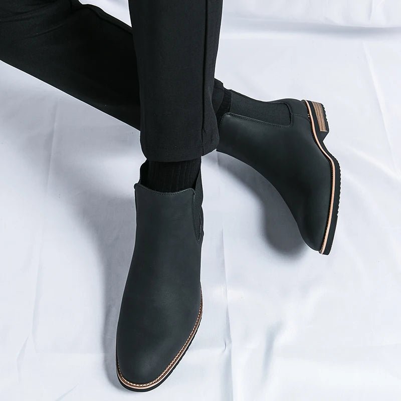 Leather high - top chelsea boots - Antonios