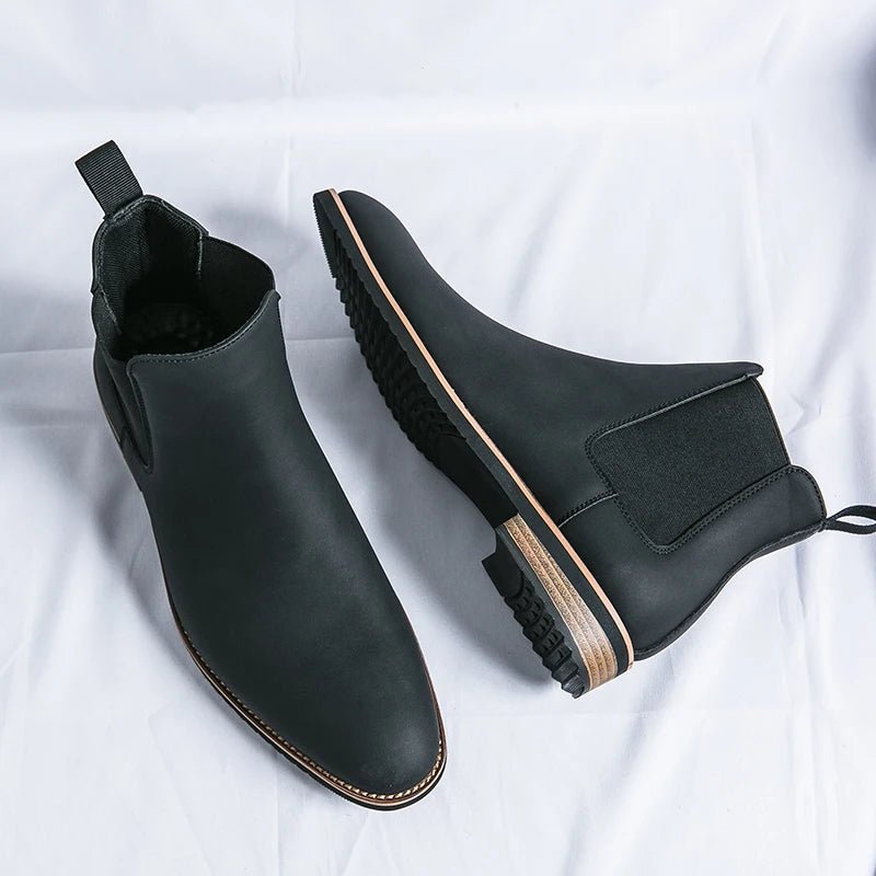 Leather high - top chelsea boots - Antonios