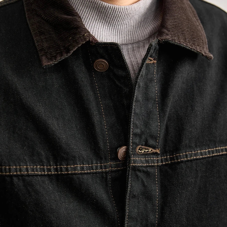 Leo american denim casual jacket - Antonios