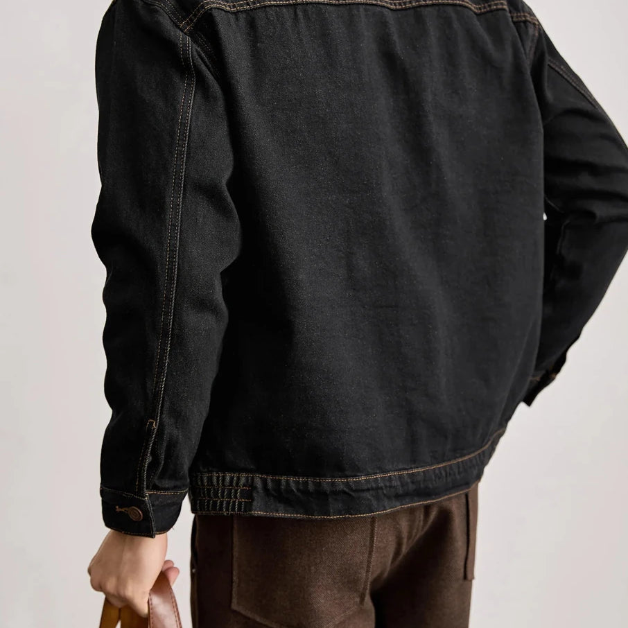 Leo american denim casual jacket - Antonios