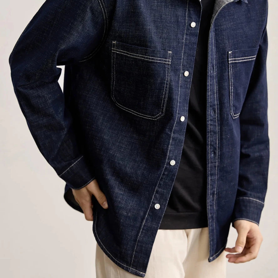 Leo american vintage denim jacket - Antonios