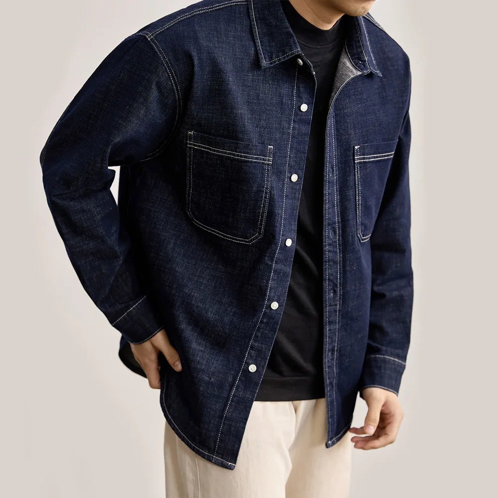 Leo american vintage denim jacket - Antonios