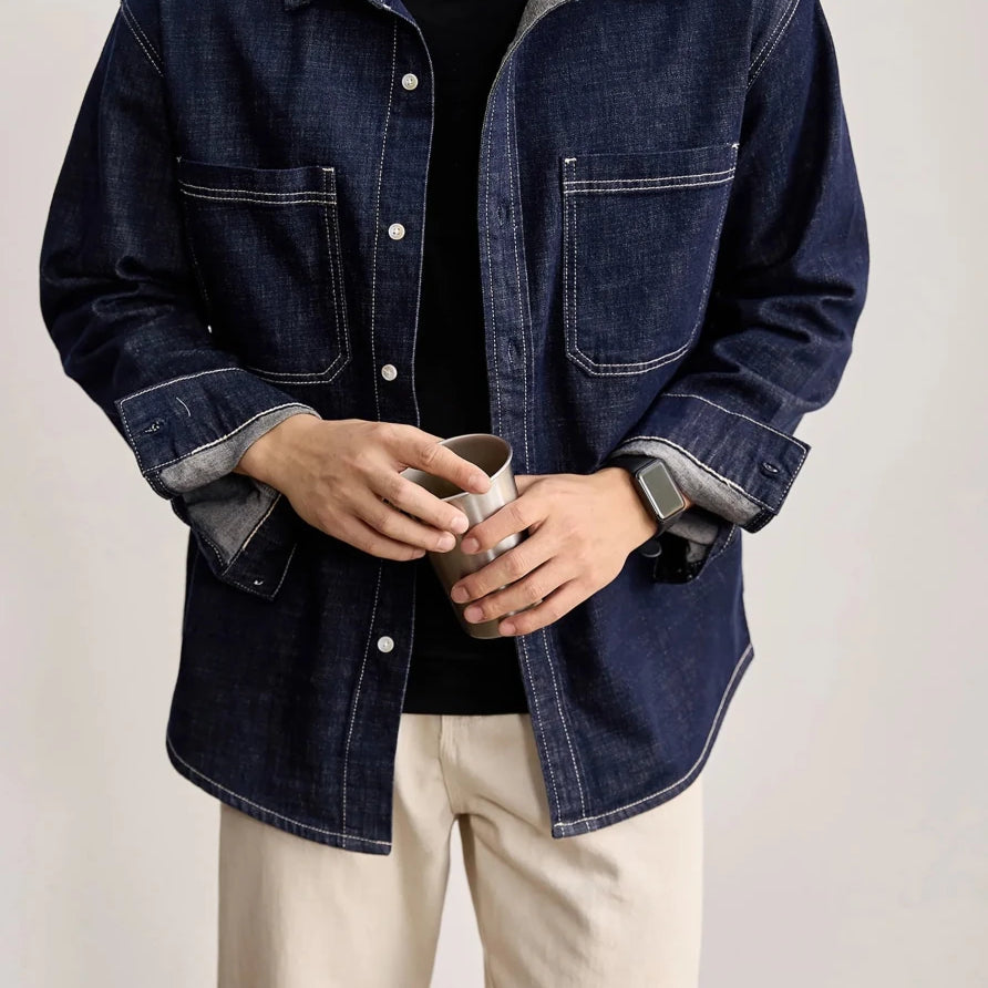 Leo american vintage denim jacket - Antonios