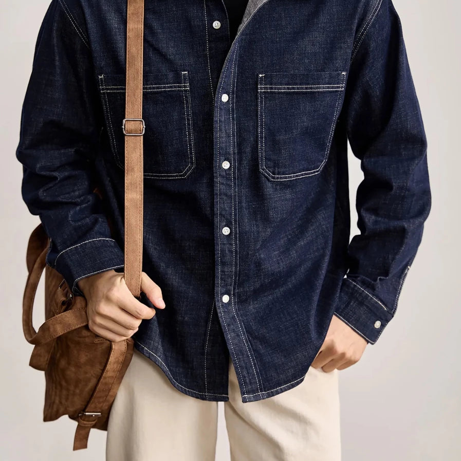 Leo american vintage denim jacket - Antonios