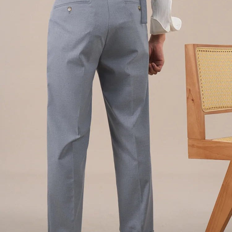 Leo business trousers with full leg - Antonios