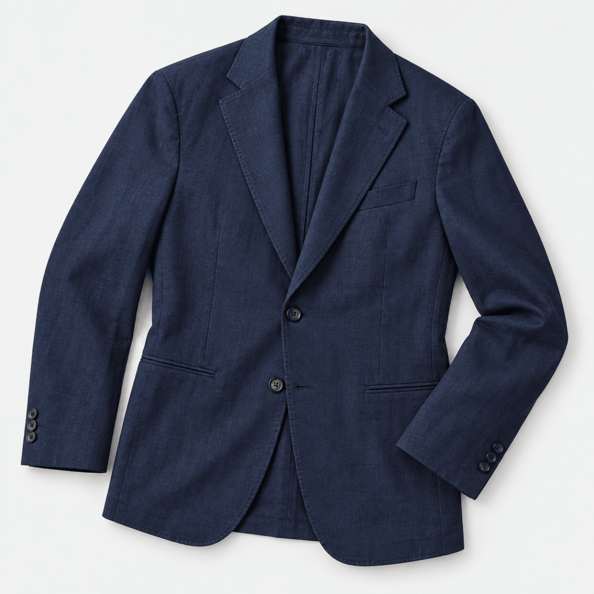 Leo casual suit jacket - AntoniosClothing - Navy blue
