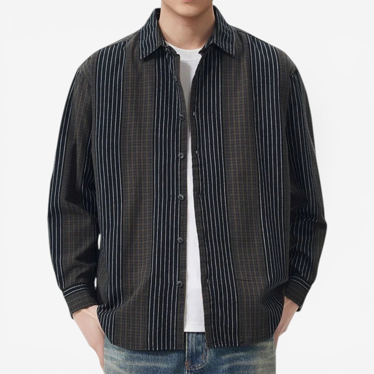 Leo cityboy casual overshirt - Antonios