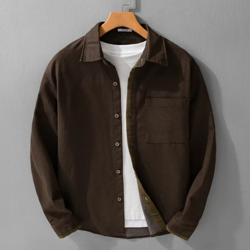 Leo classic cotton shirt for summer - Antonios