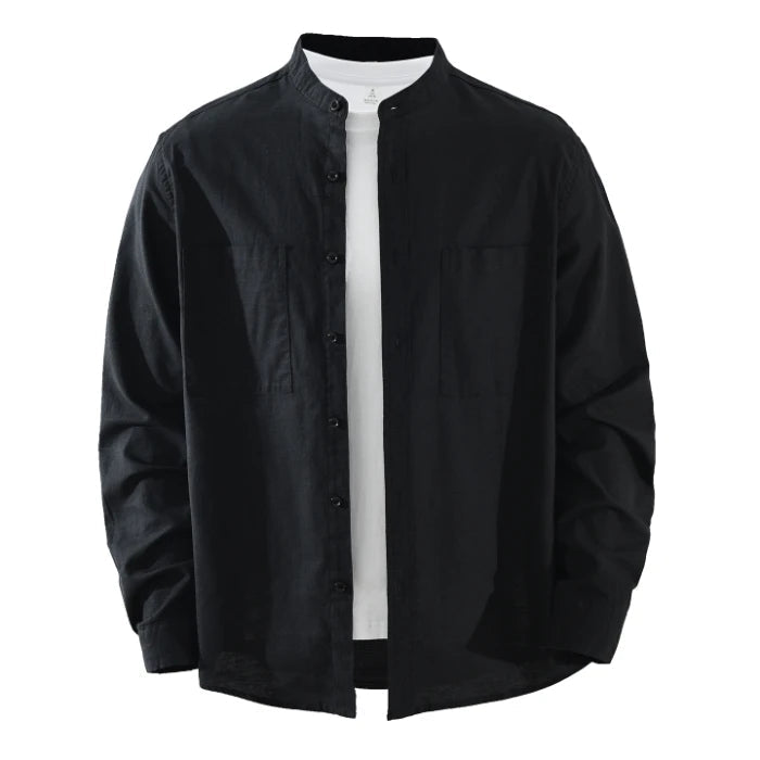 Leo cotton-linen shirt - Antonios