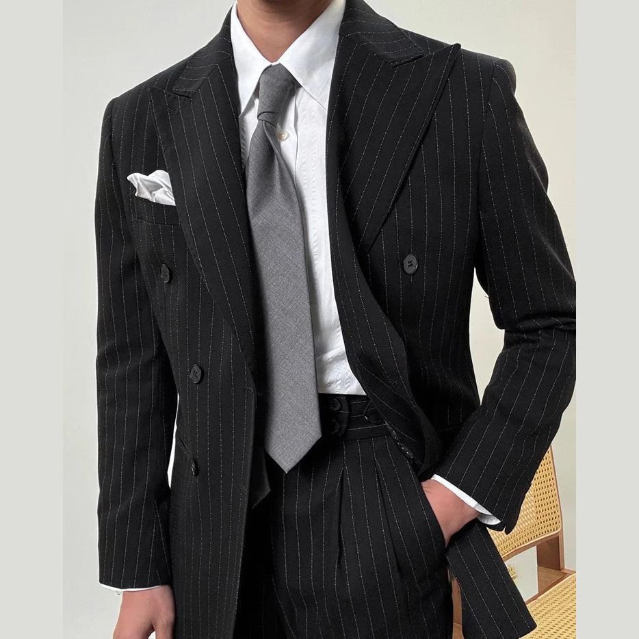 Leo grooms elegant suit - Antonios