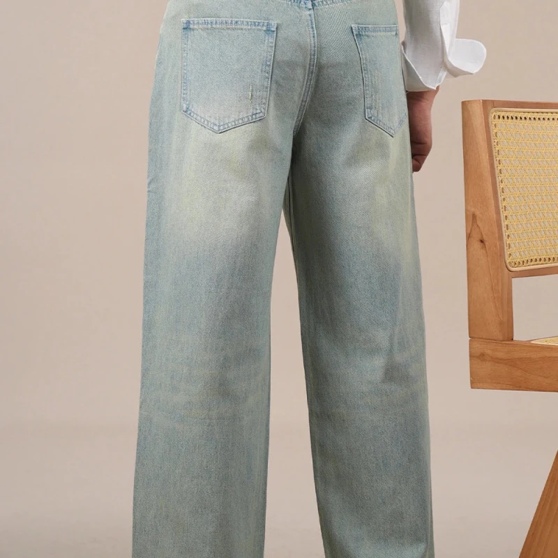 Leo loose wide-leg high-waisted trousers - Antonios