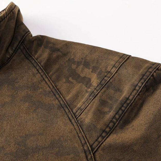 Leo motorcycle cotton casual jacket - Antonios