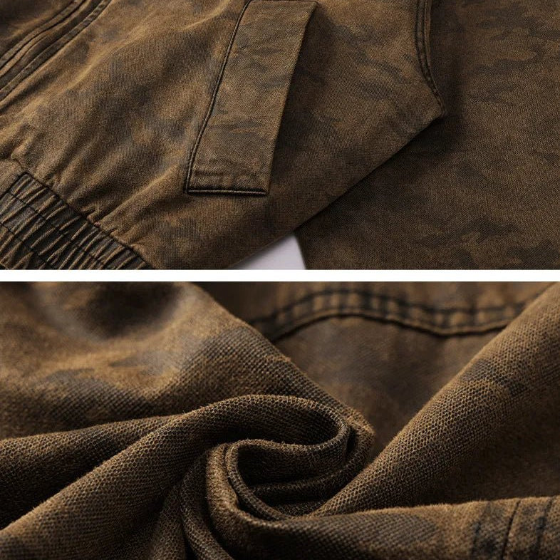 Leo motorcycle cotton casual jacket - Antonios