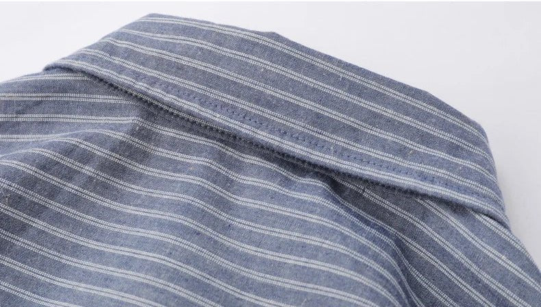Leo old money stripe shirt - Antonios