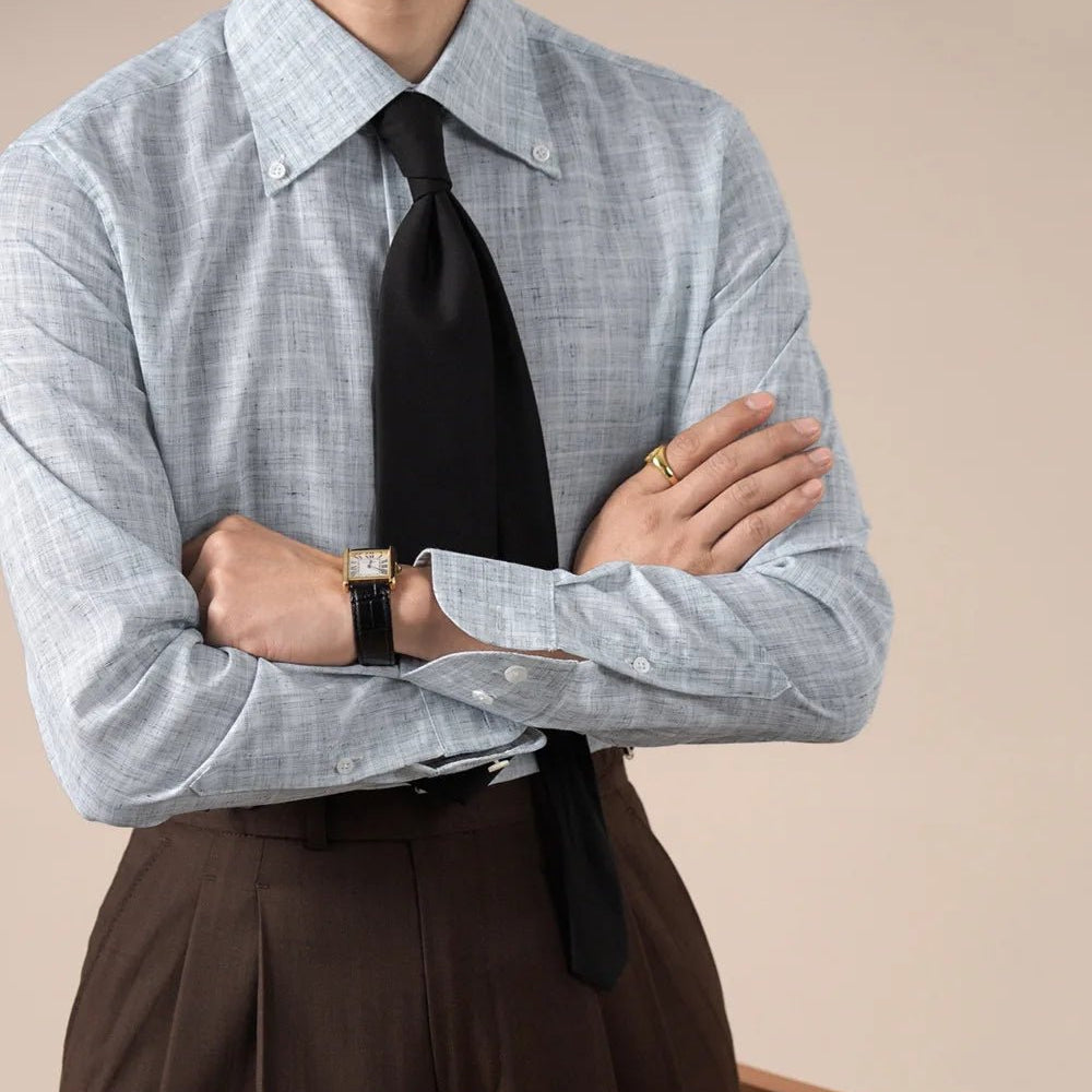 Leo plaid business shirt - Antonios