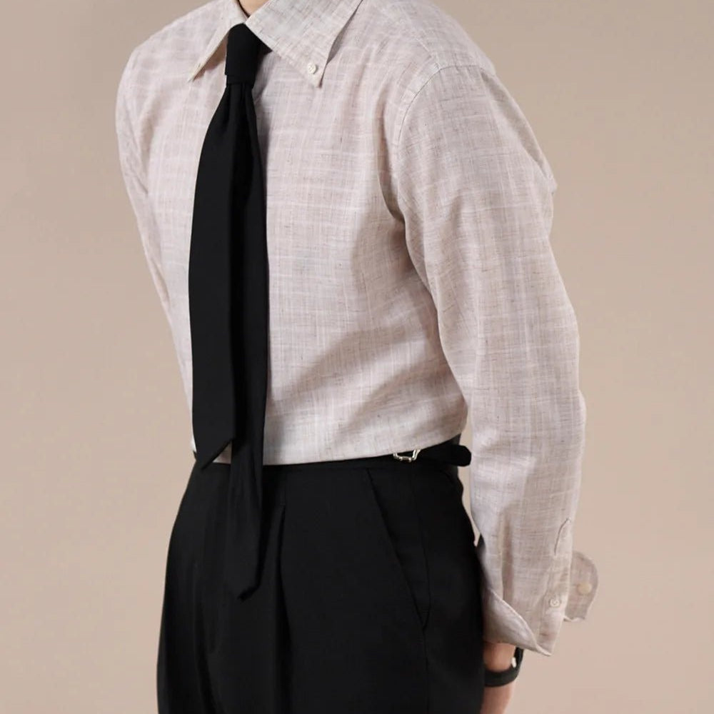 Leo plaid business shirt - Antonios