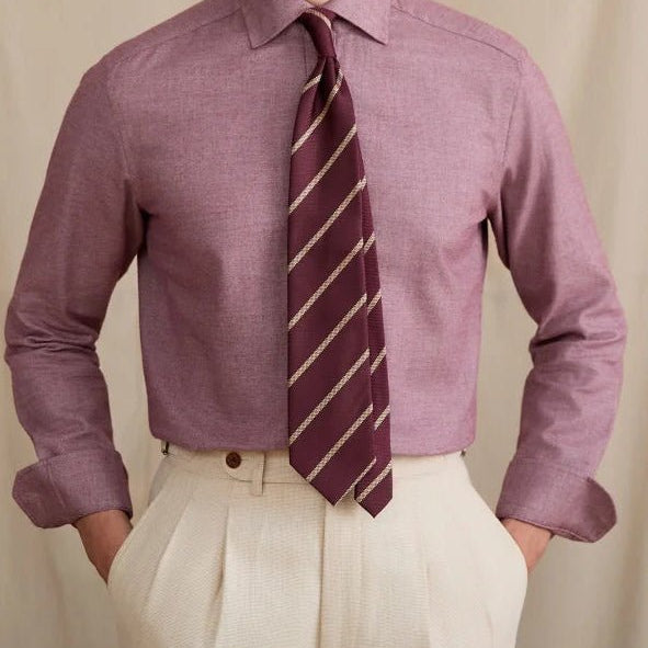 Leo retro pure cotton elegant shirt - Antonios