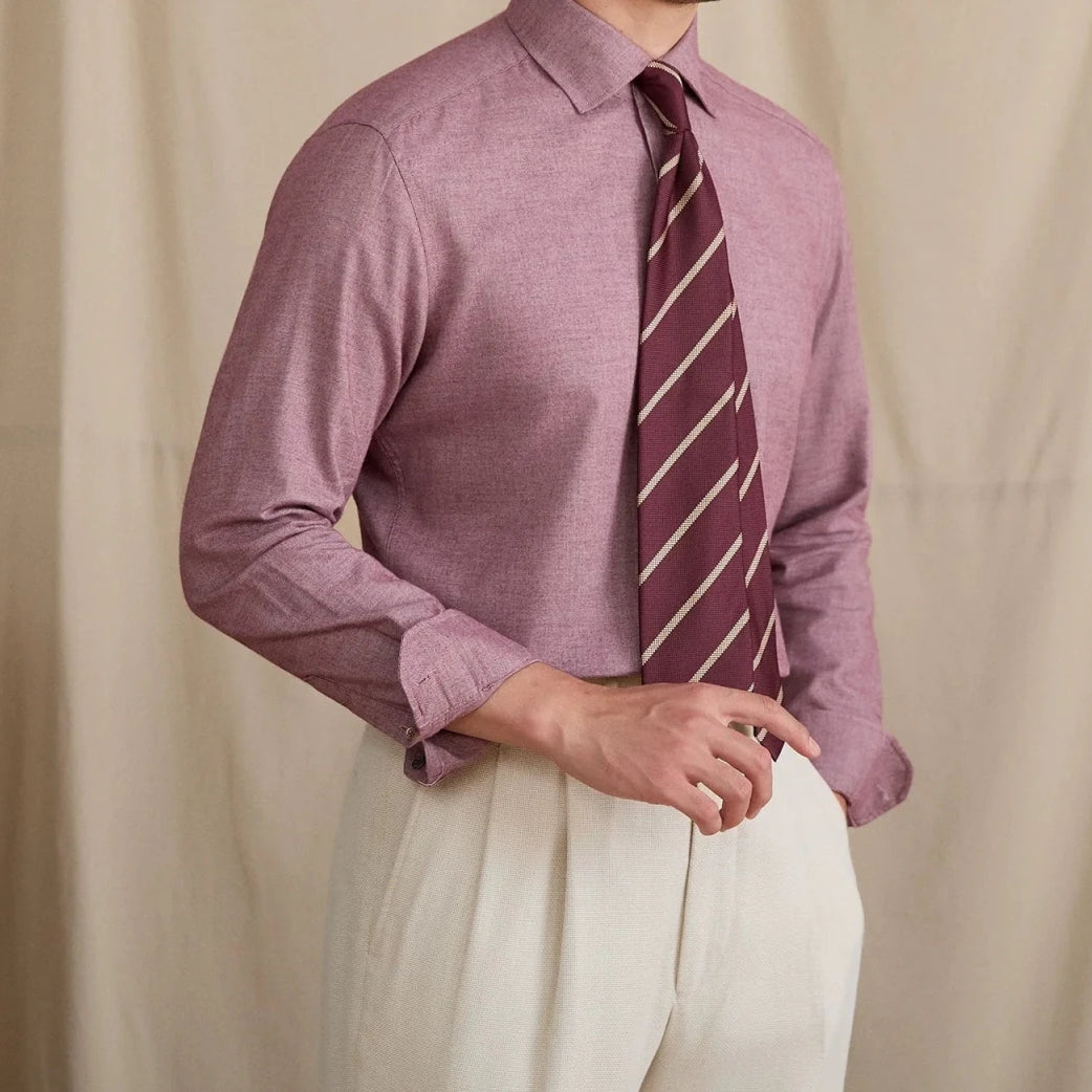 Leo retro pure cotton elegant shirt - Antonios
