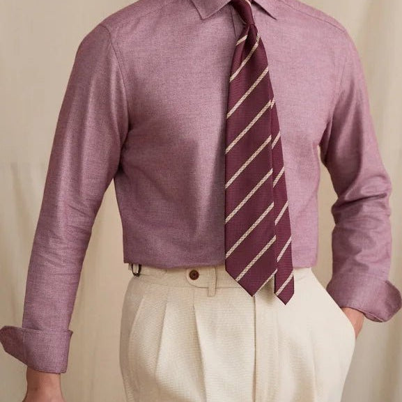 Leo retro pure cotton elegant shirt - Antonios