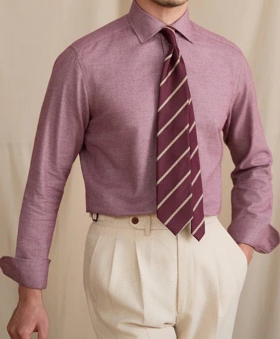 Leo retro pure cotton elegant shirt - Antonios