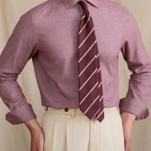 Leo retro pure cotton elegant shirt - Antonios