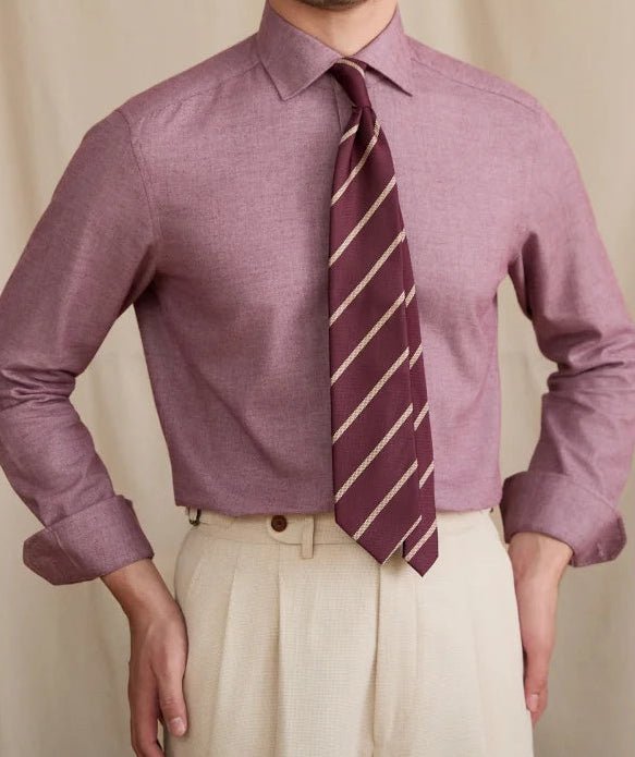 Leo retro pure cotton elegant shirt - Antonios