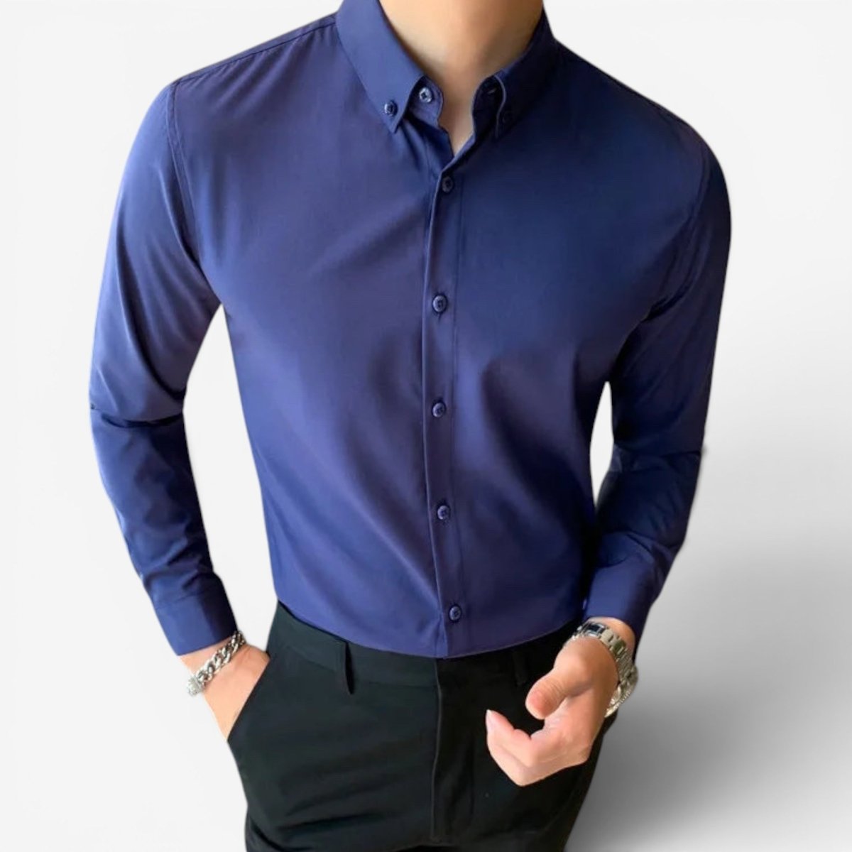 Leo slim-fit elegant shirt - Antonios