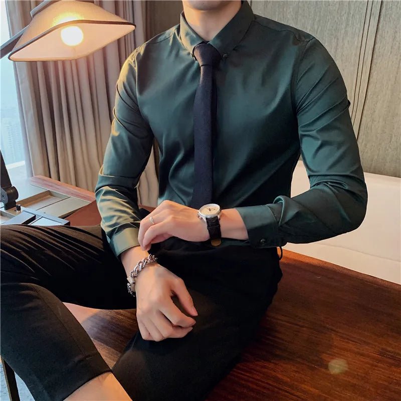Leo slim-fit elegant shirt - Antonios
