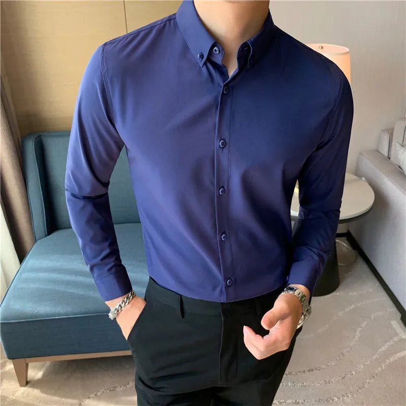 Leo slim-fit elegant shirt - Antonios