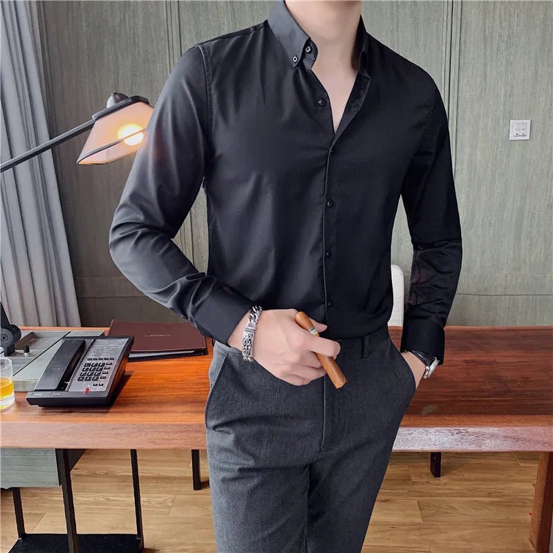 Leo slim-fit elegant shirt - Antonios