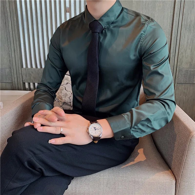Leo slim-fit elegant shirt - Antonios