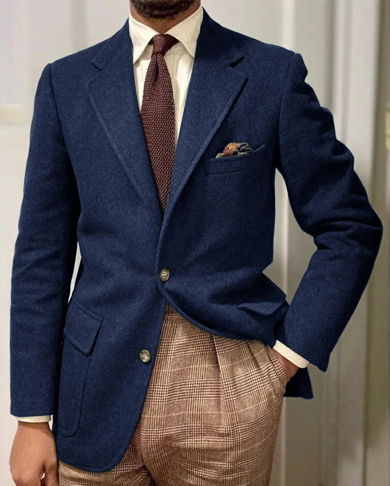 Leo slim fit wool blazer - Antonios