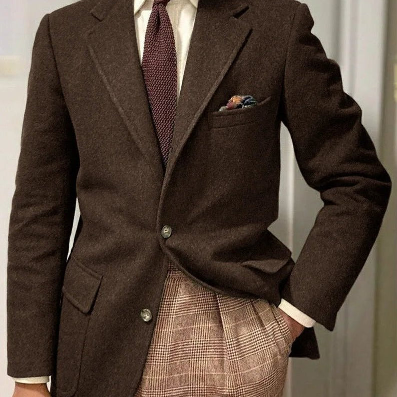 Leo slim fit wool blazer - Antonios