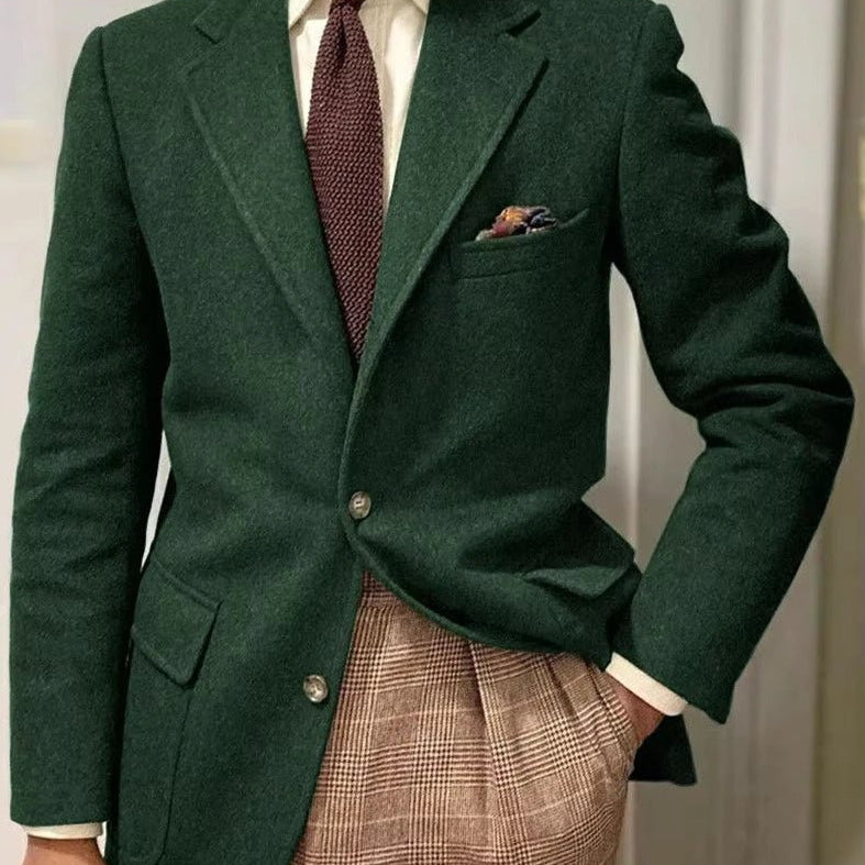 Leo slim fit wool blazer - Antonios